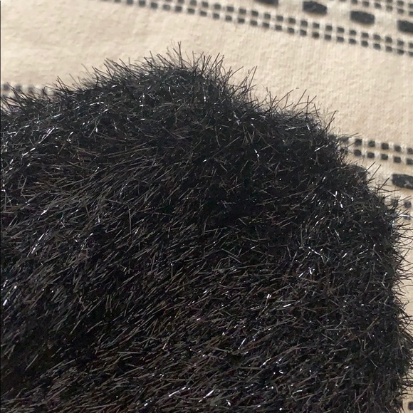 Vince Boxy Metallic Black Knit Sweater size S - Picture 7 of 7